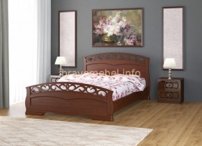ГРАЦИЯ-1 Кровать из массива 1600  в Игриме - igrim.mebel24.online | фото 2