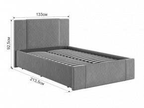 ХЛОЯ Кровать 1200 с основанием в Игриме - igrim.mebel24.online | фото 3