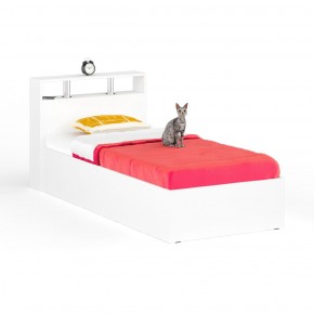 Камелия Кровать 0900, цвет белый, ШхГхВ 93,5х217х78,2 см., сп.м. 900х2000 мм., без матраса, основание есть в Игриме - igrim.mebel24.online | фото 2
