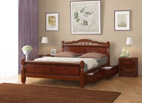 КАРИНА-5 Кровать из массива 900 с 2-мя ящиками в Игриме - igrim.mebel24.online | фото 3