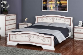 КАРИНА-6 Кровать из массива 1400 в Игриме - igrim.mebel24.online | фото 7