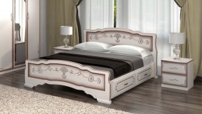 КАРИНА-6 Кровать из массива 900 с 2-мя ящиками в Игриме - igrim.mebel24.online | фото 5