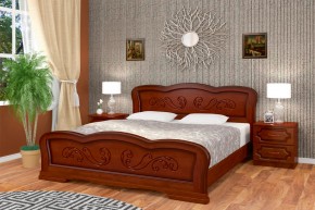 КАРИНА-8 Кровать из массива (Орех) в Игриме - igrim.mebel24.online | фото