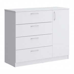 Комод 1200 Париж (Белый тиснение) в Игриме - igrim.mebel24.online | фото