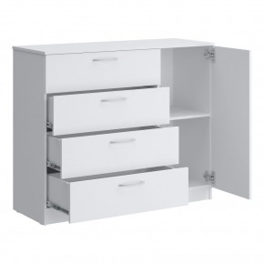 Комод 1200 Париж (Белый тиснение) в Игриме - igrim.mebel24.online | фото 3