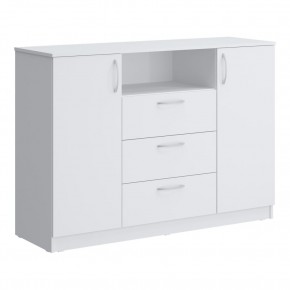 Комод 1400 Париж (Белый тиснение) в Игриме - igrim.mebel24.online | фото