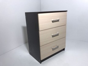 Комод 3 ящика (венге/дуб молочный) в Игриме - igrim.mebel24.online | фото