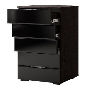 Комод Алекса (венге/черный) в Игриме - igrim.mebel24.online | фото 2
