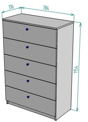 Комод Arvid K150 в Игриме - igrim.mebel24.online | фото 2