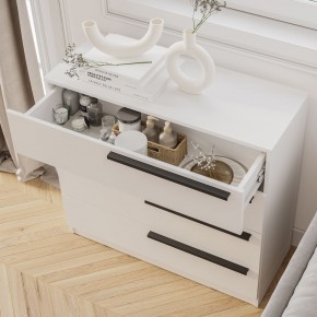 Комод Айрон КМ-02 (белый) в Игриме - igrim.mebel24.online | фото 3