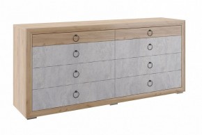 Комод большой Глэдис М27 (Дуб Золотой/Цемент светлый) в Игриме - igrim.mebel24.online | фото