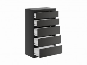 Комод КАСТОР с пятью ящиками, цвет Дуб Венге в Игриме - igrim.mebel24.online | фото 2