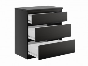 Комод КАСТОР с тремя ящиками, цвет Дуб Венге в Игриме - igrim.mebel24.online | фото 2