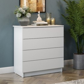 Комод КМ 1 (Серия 2) Белый текстурный в Игриме - igrim.mebel24.online | фото