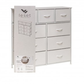 Комод Leset Линкс 9 ящиков (к/з) в Игриме - igrim.mebel24.online | фото 13