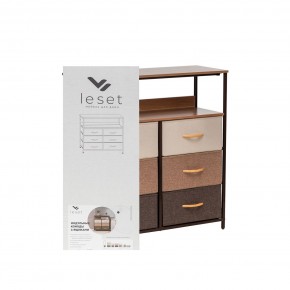 Комод Leset Локи 6 ящ. с полкой в Игриме - igrim.mebel24.online | фото 11