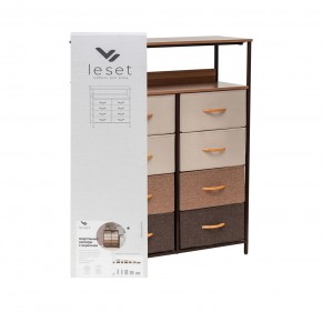 Комод Leset Локи 8 ящ. с полкой в Игриме - igrim.mebel24.online | фото 10