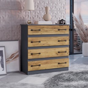 Комод Лофт (графит/крафт) в Игриме - igrim.mebel24.online | фото 3