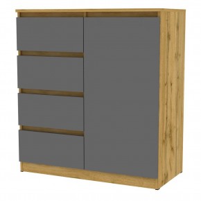 Комод Мальта K114 (ДВ-Графит) в Игриме - igrim.mebel24.online | фото