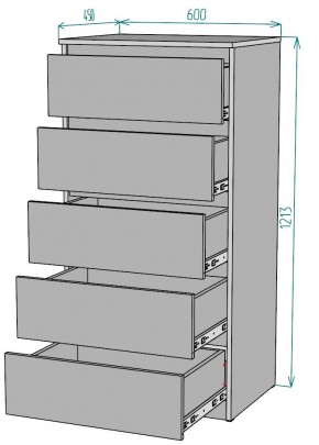 Комод Мальта K132 в Игриме - igrim.mebel24.online | фото 2