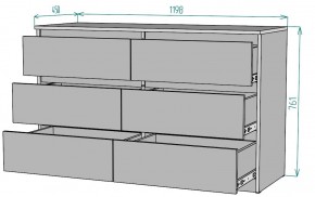 Комод Мальта K134 в Игриме - igrim.mebel24.online | фото 2