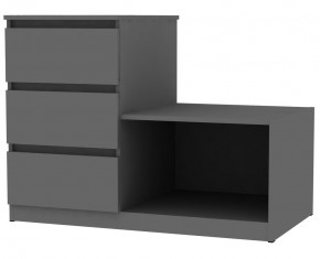 Комод Мальта K206 (Графит) в Игриме - igrim.mebel24.online | фото