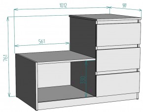 Комод Мальта K207 в Игриме - igrim.mebel24.online | фото 2