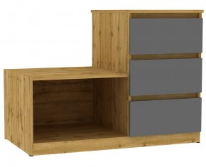 Комод Мальта K207 (ДВ-Графит) в Игриме - igrim.mebel24.online | фото