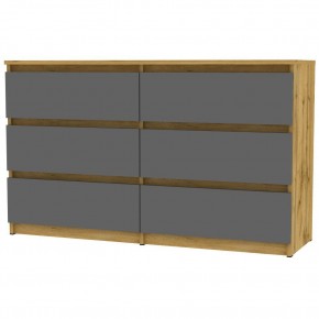 Комод Malta light K142 (ДВ-Графит) в Игриме - igrim.mebel24.online | фото