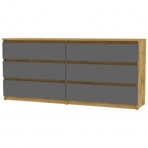 Комод Malta light K144 (ДВ-Графит) в Игриме - igrim.mebel24.online | фото