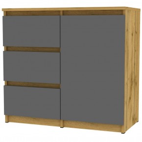 Комод Malta light K186 (ДВ-Графит) в Игриме - igrim.mebel24.online | фото