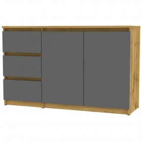 Комод Malta light K187 (ДВ-Графит) в Игриме - igrim.mebel24.online | фото