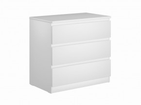Комод МАЛЬТА с тремя выдвижными ящиками, цвет белый в Игриме - igrim.mebel24.online | фото