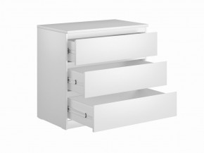 Комод МАЛЬТА с тремя выдвижными ящиками, цвет белый в Игриме - igrim.mebel24.online | фото 3