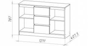 НИЦЦА-5 Комод (НЦ.05) в Игриме - igrim.mebel24.online | фото 2