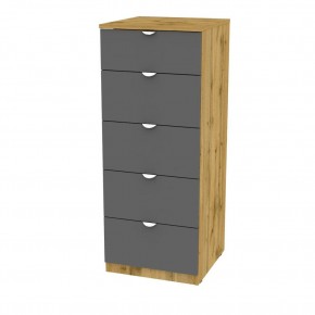 Комод "Калисто (K35)" ручка торцевая TR-2 (ДВ-Графит) в Игриме - igrim.mebel24.online | фото