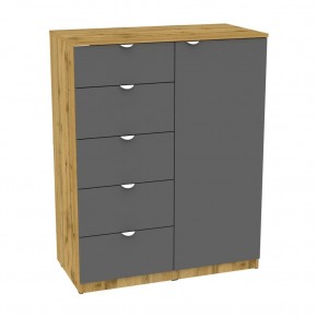 Комод "Калисто (K37)" ручка торцевая (ДВ-Графит) в Игриме - igrim.mebel24.online | фото