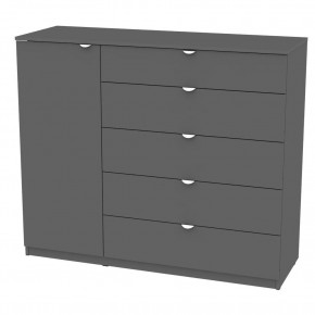 Комод "Калисто (K40)" ручка торцевая (Графит) в Игриме - igrim.mebel24.online | фото