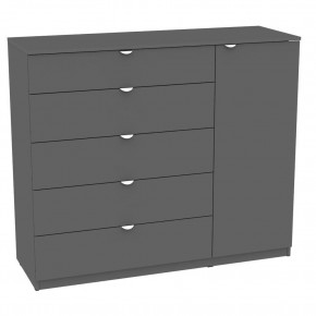 Комод "Калисто (K41)" ручка торцевая (Графит) в Игриме - igrim.mebel24.online | фото