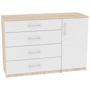 Комод "Калисто (K45)" ручка рейлинг (ДСС-Белый) в Игриме - igrim.mebel24.online | фото