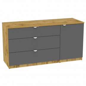 Комод "Калисто (K49)" ручка торцевая (ДВ-Графит) в Игриме - igrim.mebel24.online | фото