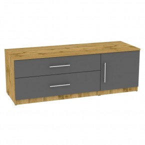 Комод "Калисто (K53)" ручка рейлинг (ДВ-Графит) в Игриме - igrim.mebel24.online | фото