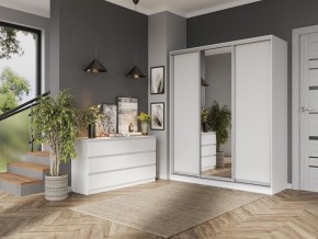 Комод с 6 ящиками 1400 "Бьянко" (Белый лофт) в Игриме - igrim.mebel24.online | фото 2