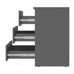 Комод Симпл КМ-01 (графит) в Игриме - igrim.mebel24.online | фото 3