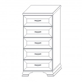 Комод высокий Сиена в Игриме - igrim.mebel24.online | фото 3