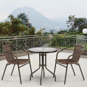 Комплект мебели Асоль-7 TLH-037B/TLH-060 brown-2pcs в Игриме - igrim.mebel24.online | фото 2