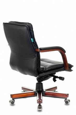 Кресло для руководителя T-9927WALNUT-LOW/BL в Игриме - igrim.mebel24.online | фото