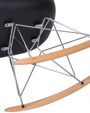 Кресло-качалка DOBRIN DAW ROCK, цвет черный в Игриме - igrim.mebel24.online | фото 8