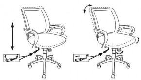 Кресло компьютерное CH-695N/SL/DG/TW-11 в Игриме - igrim.mebel24.online | фото 4