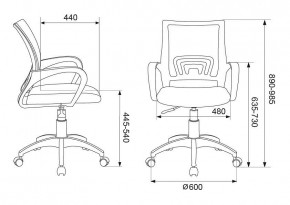 Кресло компьютерное CH-W695NLT/SD/TW-18 в Игриме - igrim.mebel24.online | фото 6